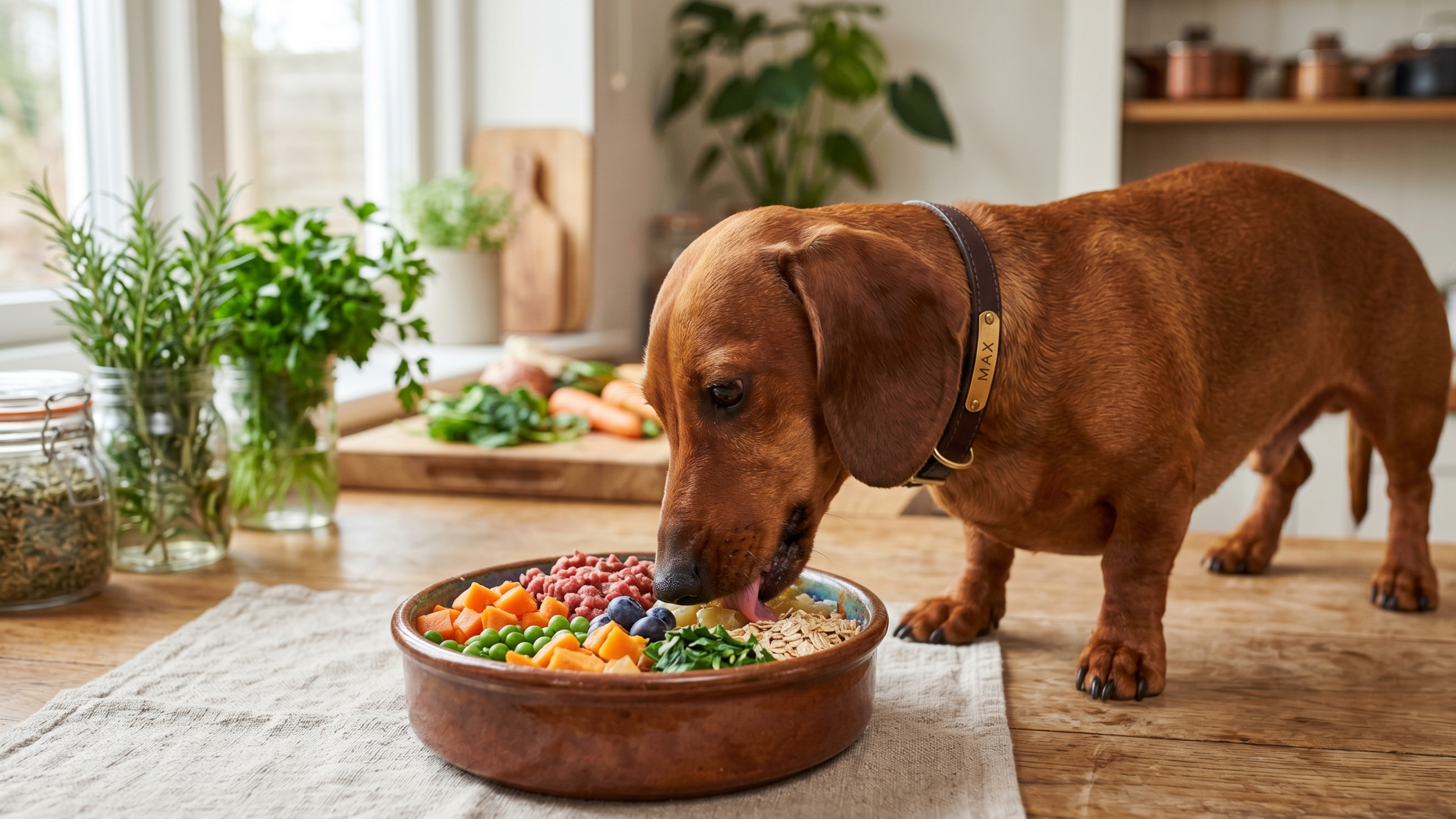 Las mejores comidas naturales para Teckels: guía de alimentación saludable para perros salchicha